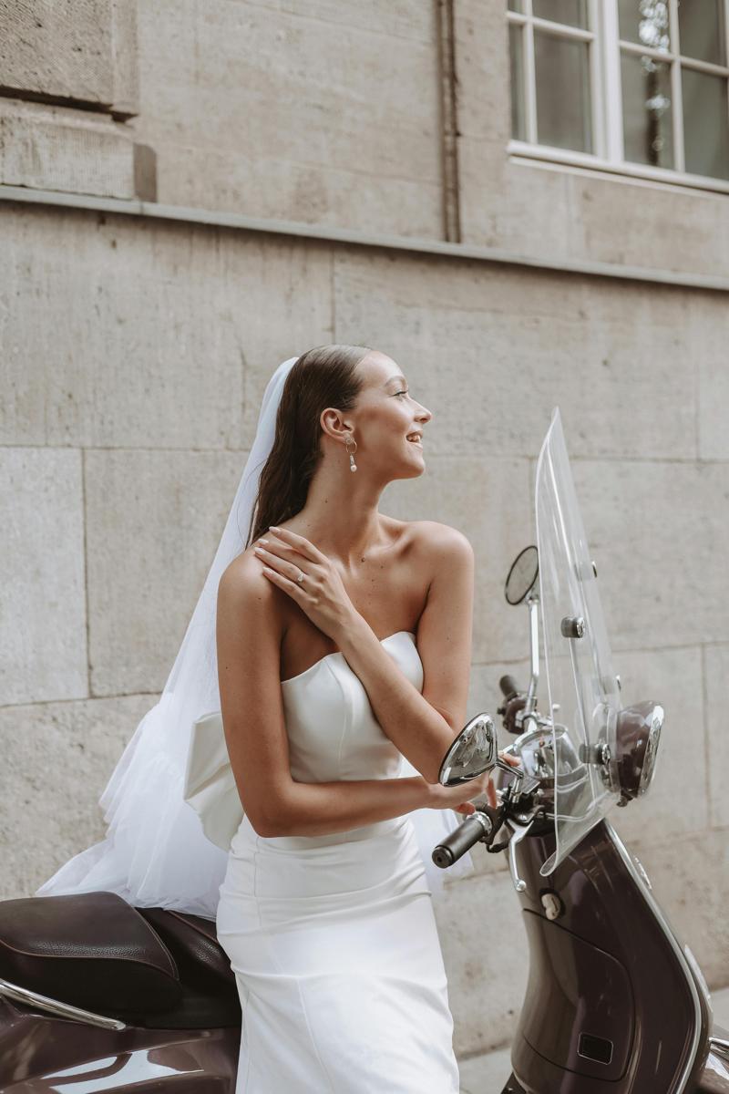 modern bride